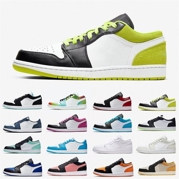 

black cyber fashion 1 low mens black gold toe basketball island ghost green shoes shattered backboard 1s men women trainers
