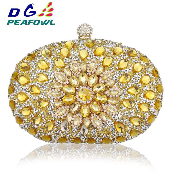 

luxury clutch chain bag woman wedding diamond crystal floral blue red sling designer purse cell phone pocket wallet handbags c1223