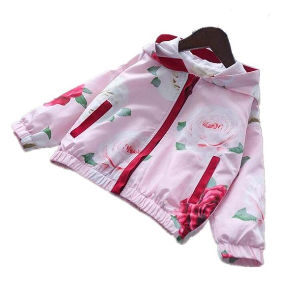 

jackets yp2021 spring fashion baby jakcet for girls jacket outerwear flower kids clothes girl, Blue;gray