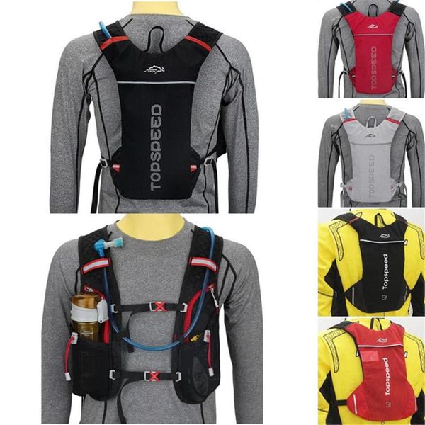 

sports travel hydration backpack water bag running shoulder vest bag outdoor camping