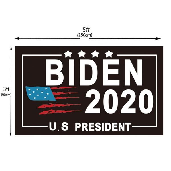 

59*35.4 inches joe biden 2020 flag for american presidential election banner poster sign wall flag for garden decor bbyefo