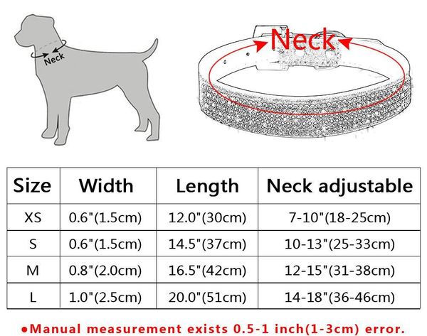 

bling diamante rhinestone pu leather cat dog collars pink for small medium dogs chihuahua yorkie 5 co jllzkb dayupshop