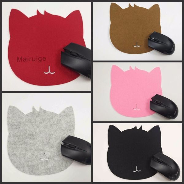 

mairuige promotion colorful cat optical trackball mouse pad felt cloth universal mousepad table mat for csgo lol dota