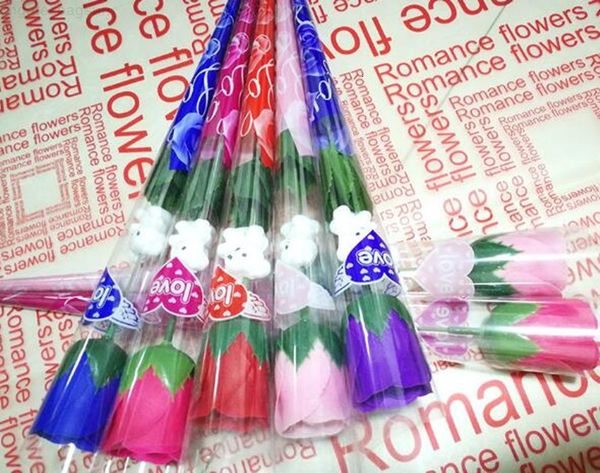 

valentines sticker day simulation rose roses flower cartoon a bear with single heart-shaped factory gi red mothers price faggk