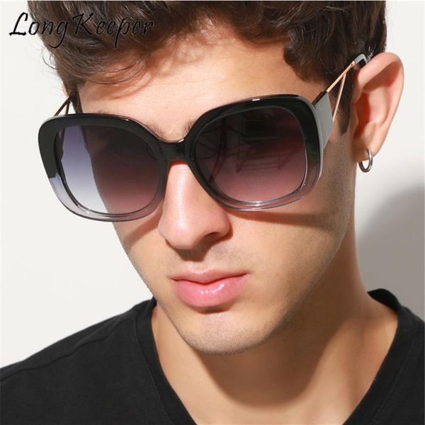 

new men's cat eye sun glasses womens sunglasses oversized shades goggles girls vintage gradient lens clear framse women eyewear1, White;black