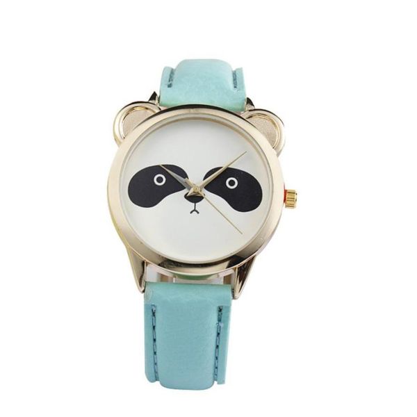 

selling 2020 ladies watches cute panda watches women red leather quartz watch female wristwatch wholsale price dropshipping bbycjm, Silver