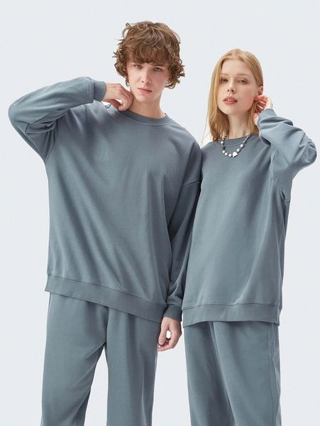 

men solid drop shoulder sweatshirt p3zh#, Black