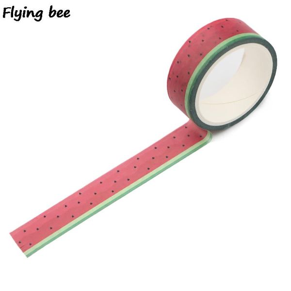 

2016 ngbee 15mmx5m арбуз бумаги warmemelon wasi ленты diy планировщик маскирующие ленты клейки ленты наклейки декоративные канцтовары ленты