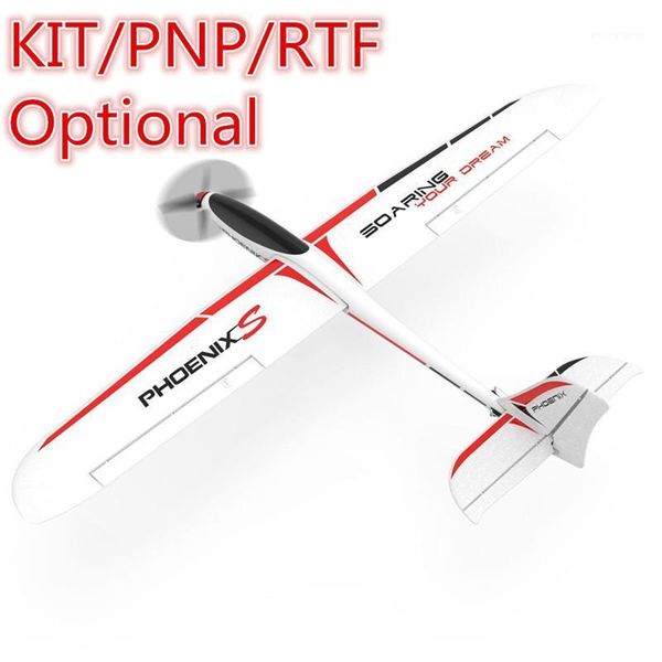 

volantex phoenixs 742-7 4 channel 1600mm wingspan epo rc airplane w/ streamline abs plastic fuselage kit/pnp/rtf outdoor toys1