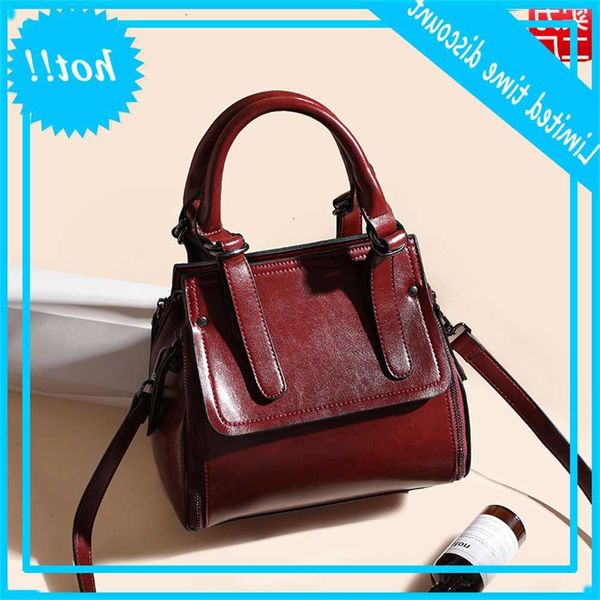 

new fashion lady's handbag women's leather straddle single shoulder cowhide bag