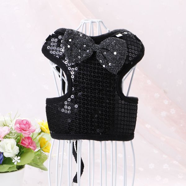 

bow traction rope pet dog leashes breathable vest eco friendly accessories harnesses new arrives with 12pe j1