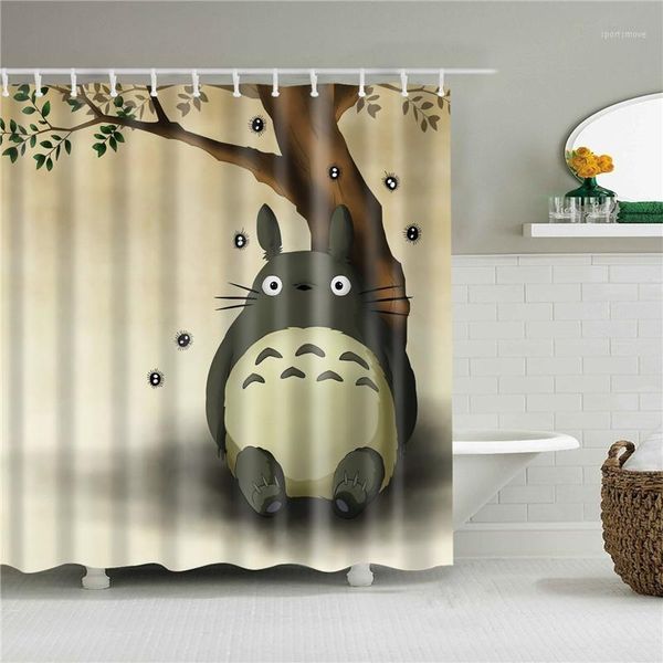 

shower curtains totoro curtain bath screen cartoon fashion waterproof and mildew proof for home decor bathroom article1