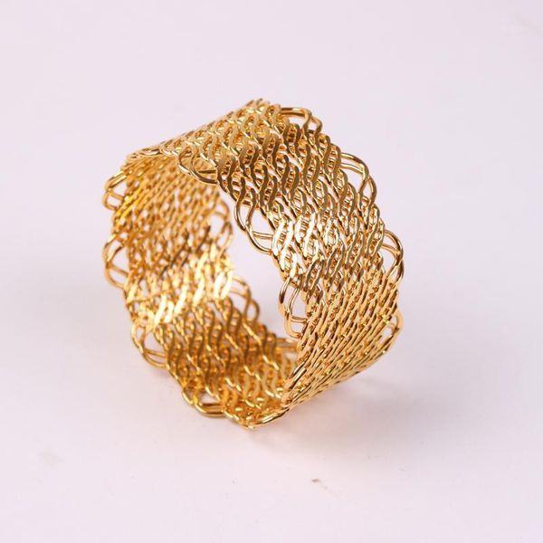 

12pcs new woven ring napkin buckle napkin ring paper towel1