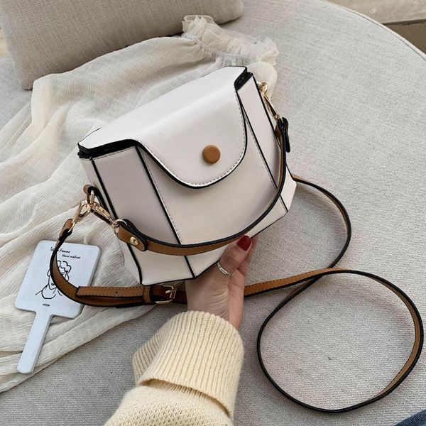 

shoulder bags hexagon pu leather crossbody bag handbags for women 2021 ladies spring mini cute one cross body