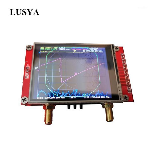 

radio lusya 2.8 inch touch screen nanovna v2 hf vhf uhf uv 3g vector network analyzer s-a-a-2 shortwave 50khz - 3ghz h2-0061