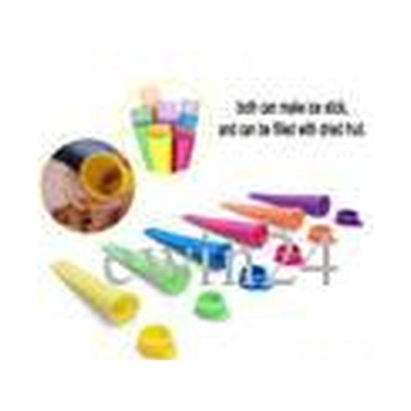 

combo sile ice pop maker popsicle mold set of 6 colorful popsicle molds assor jllypd dh_niceshop