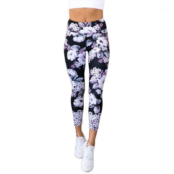 

women print sports gym yoga running fitness leggings pants athletic trouser workout gym leggings hip athletic skinny pants#401, White;red