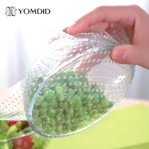 

4pcs / lot food frester beather saran wrow многофункциональные многофункциональные силиконовые продовольственные отверстия уплотнительные кр