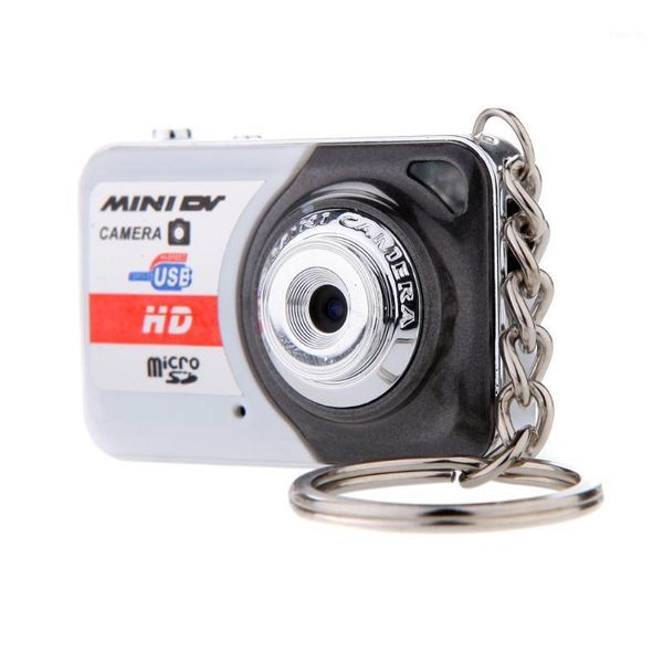

in us stock mini camera x6 portable ultra camcorder hd digital camera mini dv support 32gb & mic gift1