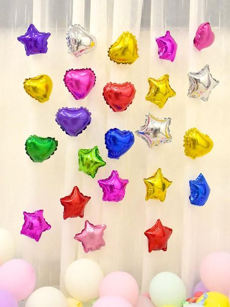 

20pcs 5 inch pentagram love balloon birthday party decoration wedding baby shower