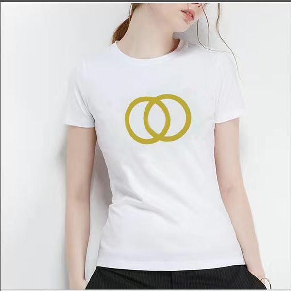 

Pure cotton short-sleeved T-shirt women slim summer women's new T-shirt base top solid color top women, White