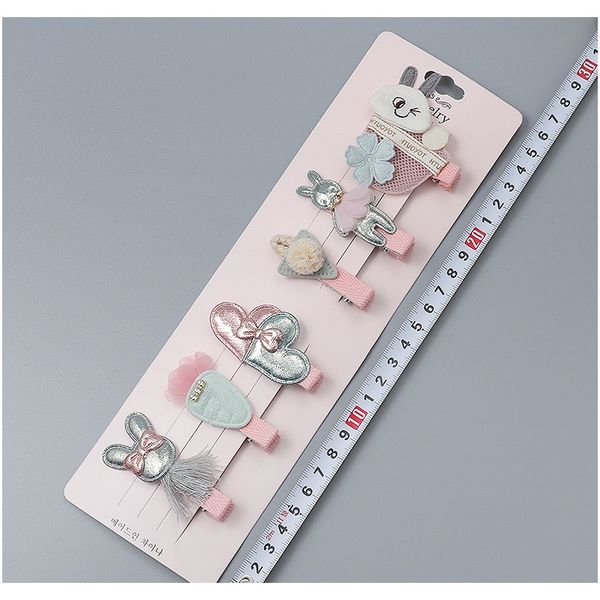 

новые зажима для волос набор милая девушка животных зажимает волосы для волос аксессуары для волос ребенок день рождения праздник подарок де, Golden;silver