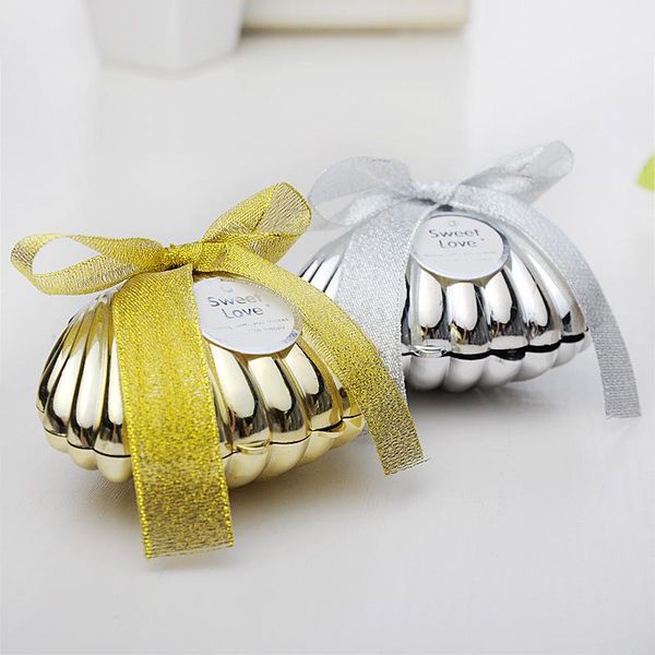 

10pcs/lot shell creative wedding candy box wedding candy box1
