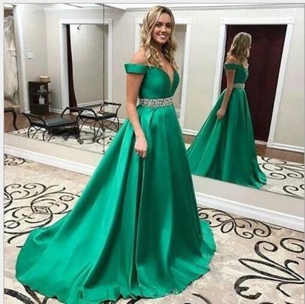 2021 Green Prom Mode Slim Fitting Abendkleid Exportanwalt Eine Linie Kleider Außenhandel Kreuz Grenze Bankettkleider