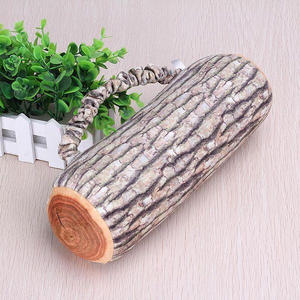 

pillow wood grain pattern throw case back car neck care sleeping pillows
