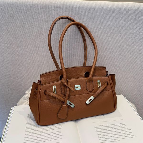 

womens bag underarm bag large capacity 2020 new trendy fashion shoulder birkin bag all-matching ins currently available oblique horizontal