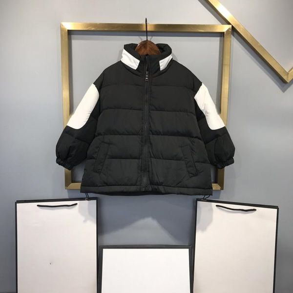 

super classic original single children's clothing boys and girls down padded jacket jacket windproof cold and warm ing, Blue;gray