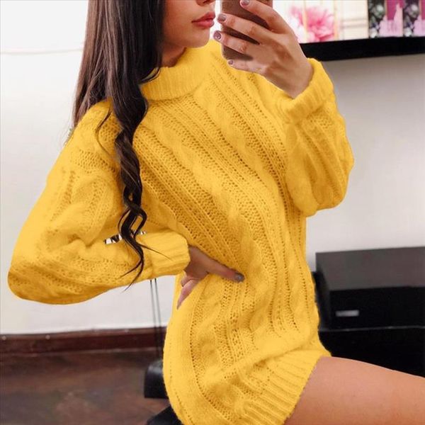 

turtleneck bodycon knitted mini dress women sweater dress winter female ladies 2020 new autumn soft warm short vestidos, White;black