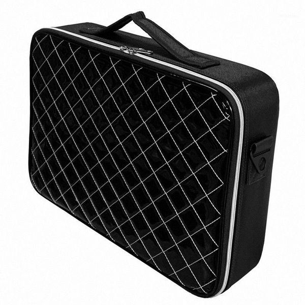 

women travel makeup bags diamond professional cosmetic storage organizer make up case for cosmetics pouch beautician suitcase1