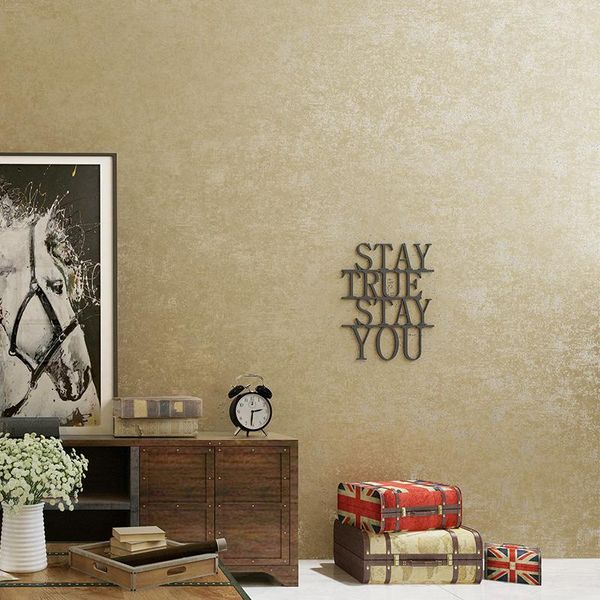 

american country nostalgic solid color wallpaper personality living room bedroom restaurant clothing store retro wallpaper