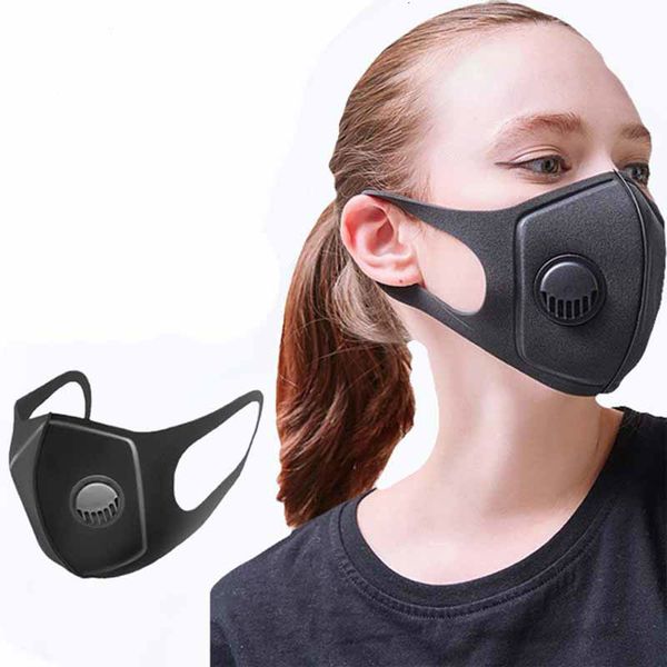 

factoryc8btreusable warm winter pm2.5 dustprot face mask washable breathing with valve sponge anti-dust fog protective masks boomou