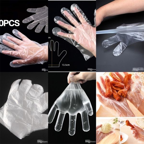 

factorysm6ykitchen disposable for restaurant plastic bbq eco-friendly food fruit vegetable gloves