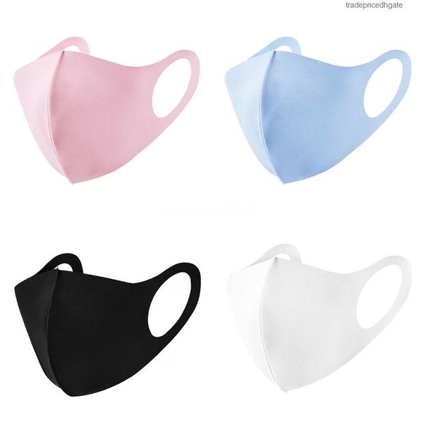 

washable mouth anti ice face silk cotton pm2.5 dust-proof breathing protective mask for spring summer adjustable masks f