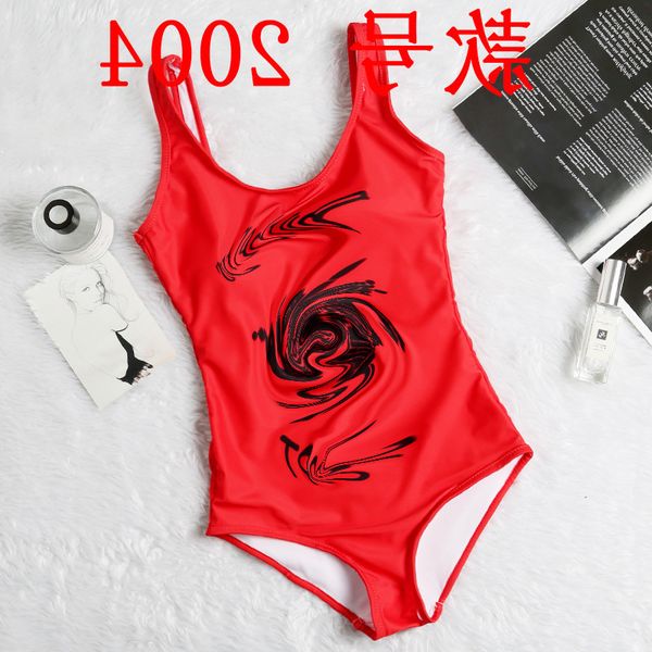

20 one piece swimsuit new print slim bikini