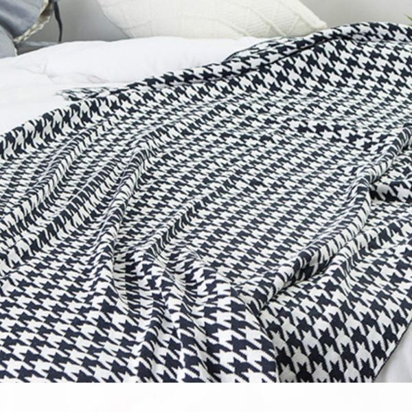 

knit sofa blanket handmade soft knit blanket bed beige 130x180cm