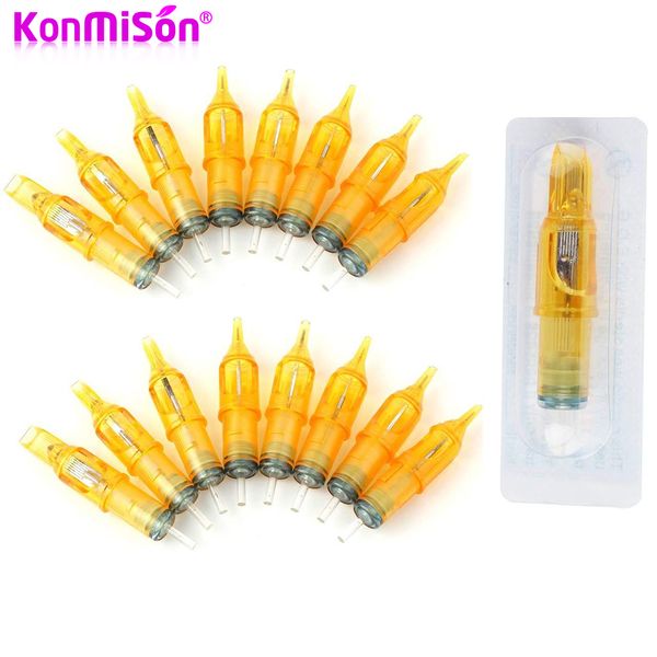 

20/pcs disposable tattoo cartridge needles tattoo makeup 3rl/5rl/7rl/9rl/5m1/7m1/9m1/5rs/7rs/9rs for microblading tattoo machine