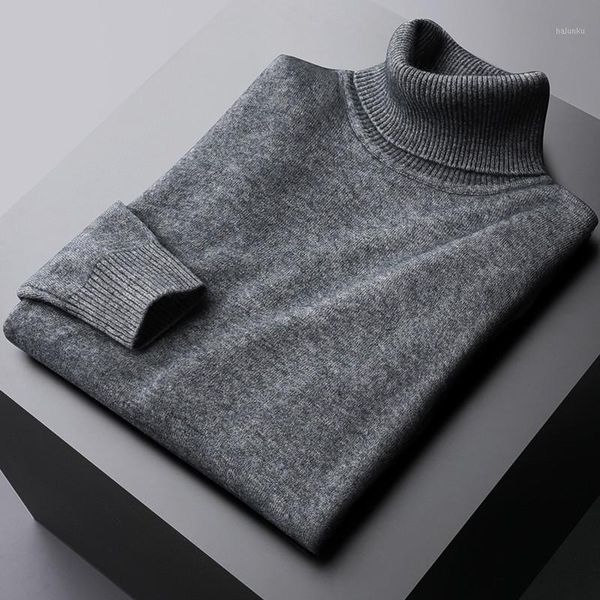 

men's sweaters minglu autumn winter male luxury turtleneck solid color casual mens fashion slim fit keep warm man sweater 3xl1, White;black