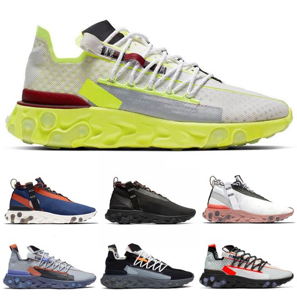 

react lw wr mid ispa men running shoes ghost aqua anthracite platinum volt gun smoke women mens trainers sports sneakers 36-45
