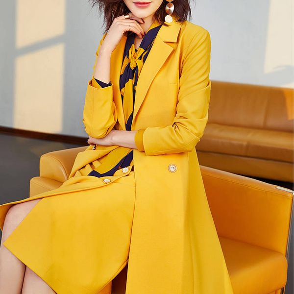 

women fall three pieces casual chiffion shirt jacket +long leg pants suit third ask all lady at the office un0a, Gray