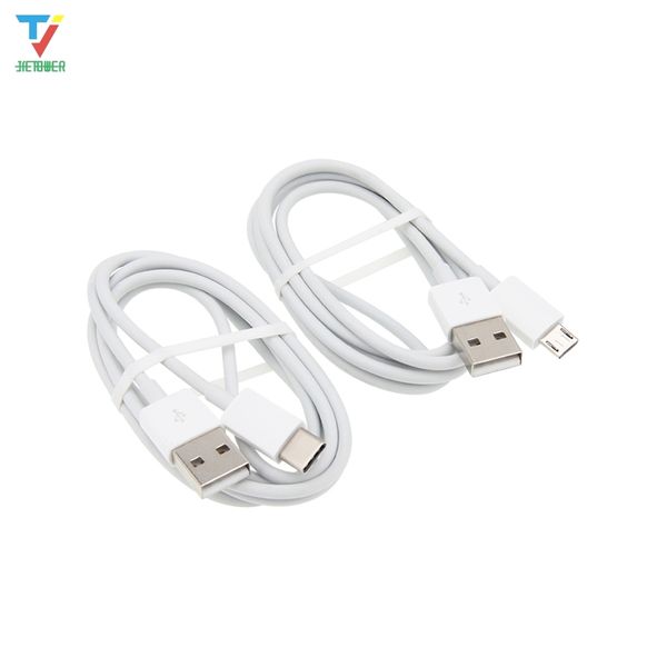 Micro USB Kabel Typ C Kabel 1M für Samsung High Speed Telefon Ladegerät Sync Datenkabel für Android LG 100 teile/los