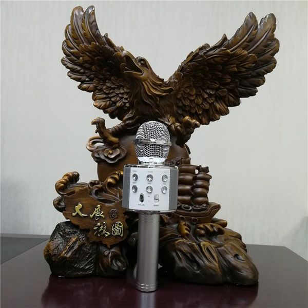 

bluetooth wireless microphone karaoke speaker with portable battery power mini microphone for children gift boy girl ktv