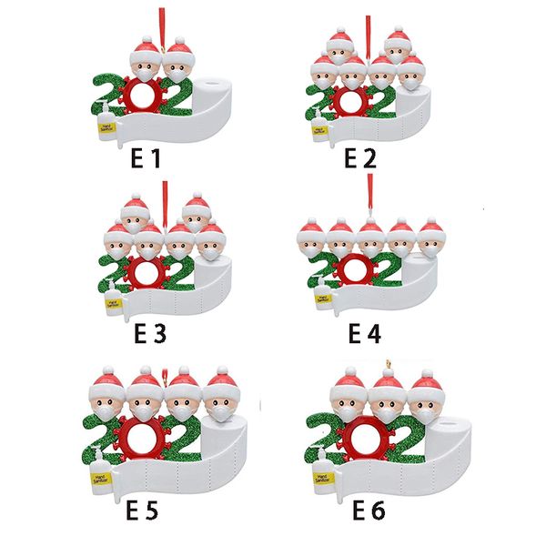

factorydis62020 7 style christmas survivor ornament diy greeting family quarantine xmas birthday party pandemic social distancing n