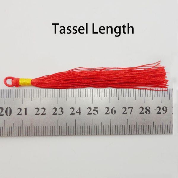 

100pcs lot tassel silk fringe sewing bang flower tassel trim decorative pendant tassels for curtains home decoration accessories h jllxst