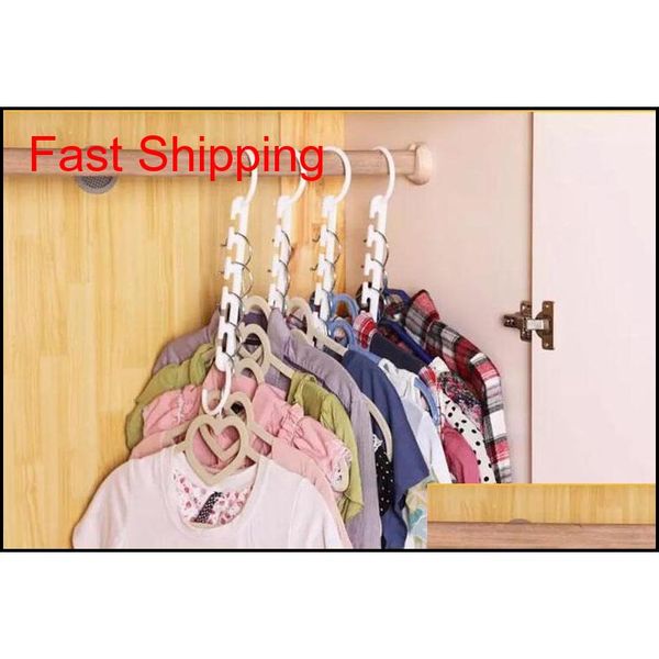 

30packs/lot (240pcs/lot) space saver wonder magic hanger closet organizer wonder jllnck soif