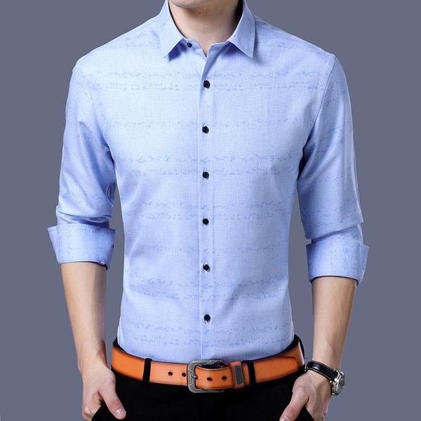 

youth casual shirts for men clothing fashion male lapel long sleeve shirt business formal regular fit office chemise homme, White;black