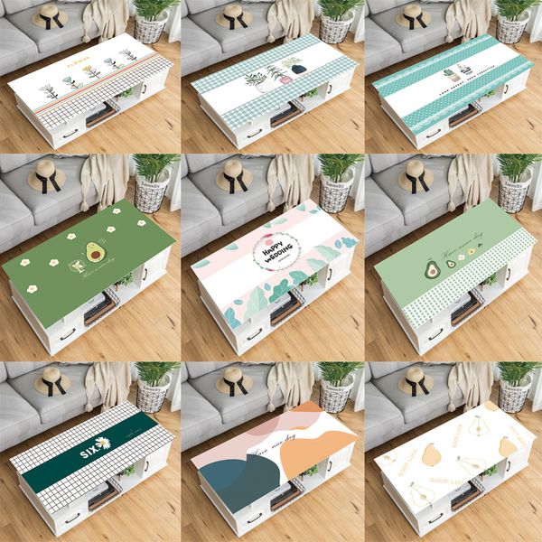 

water oil proof, anti scalding non washable pvc nordic small fresh ins net red student and desk pad plastic